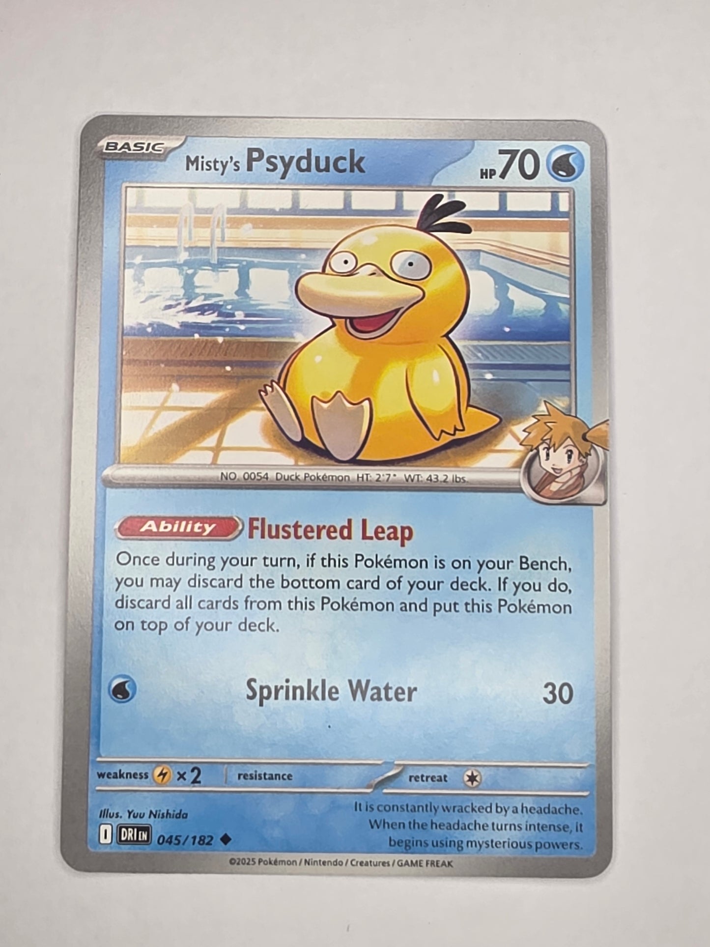 #045/182 Misty's Psyduck Normal