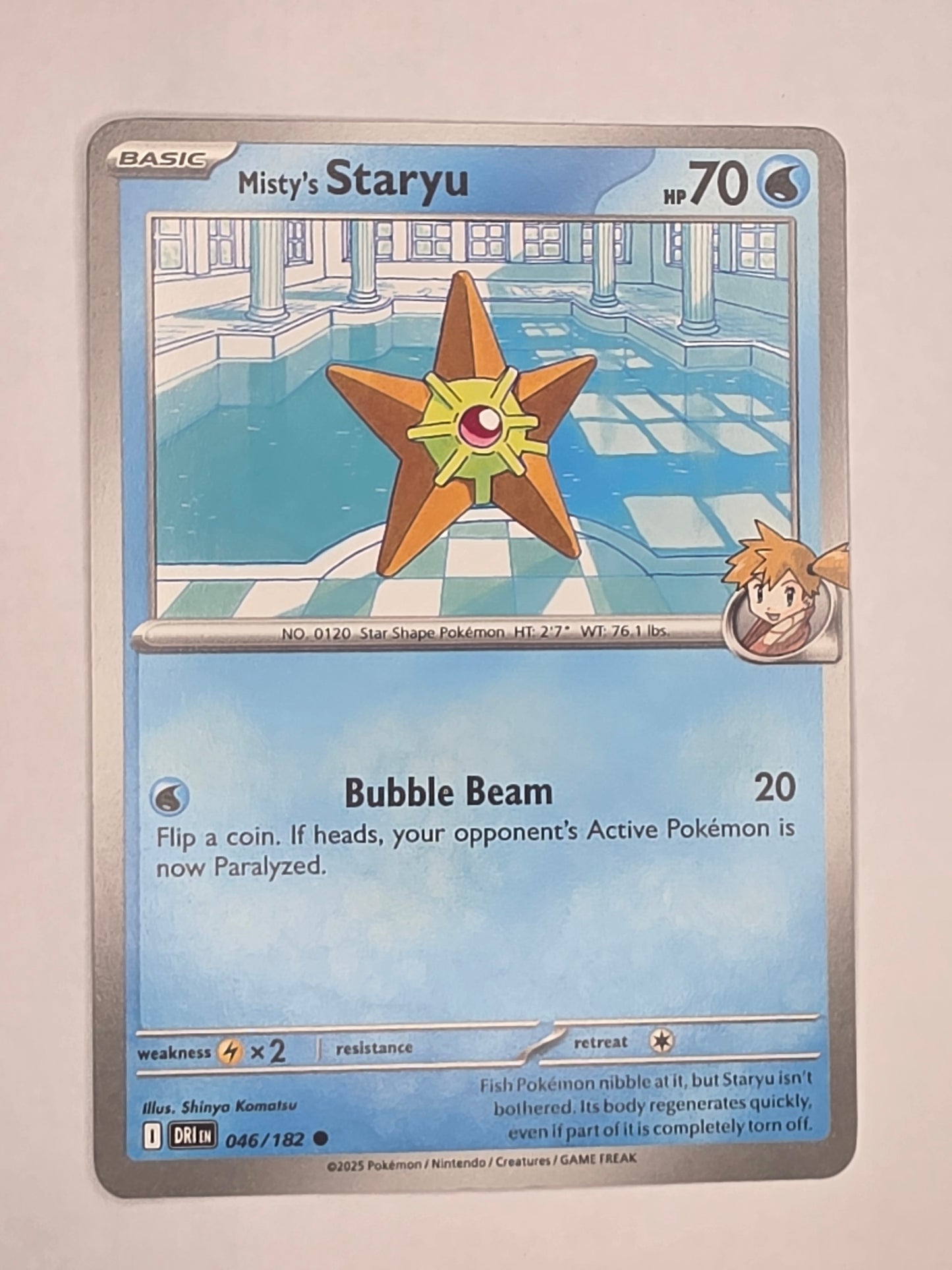 #046/182 Misty's Staryu Normal