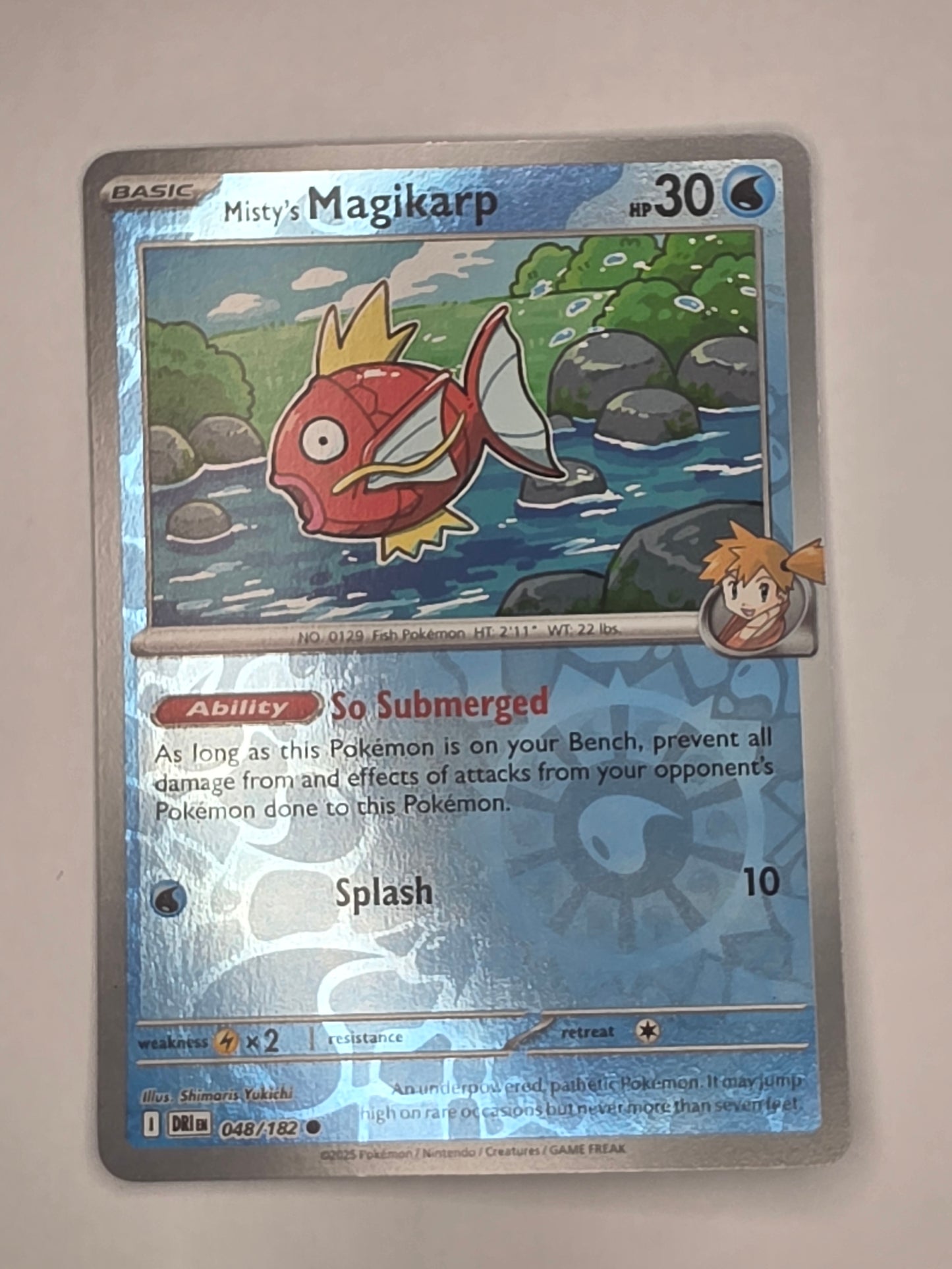 #048/182 Misty's Magikarp Reverse Holo