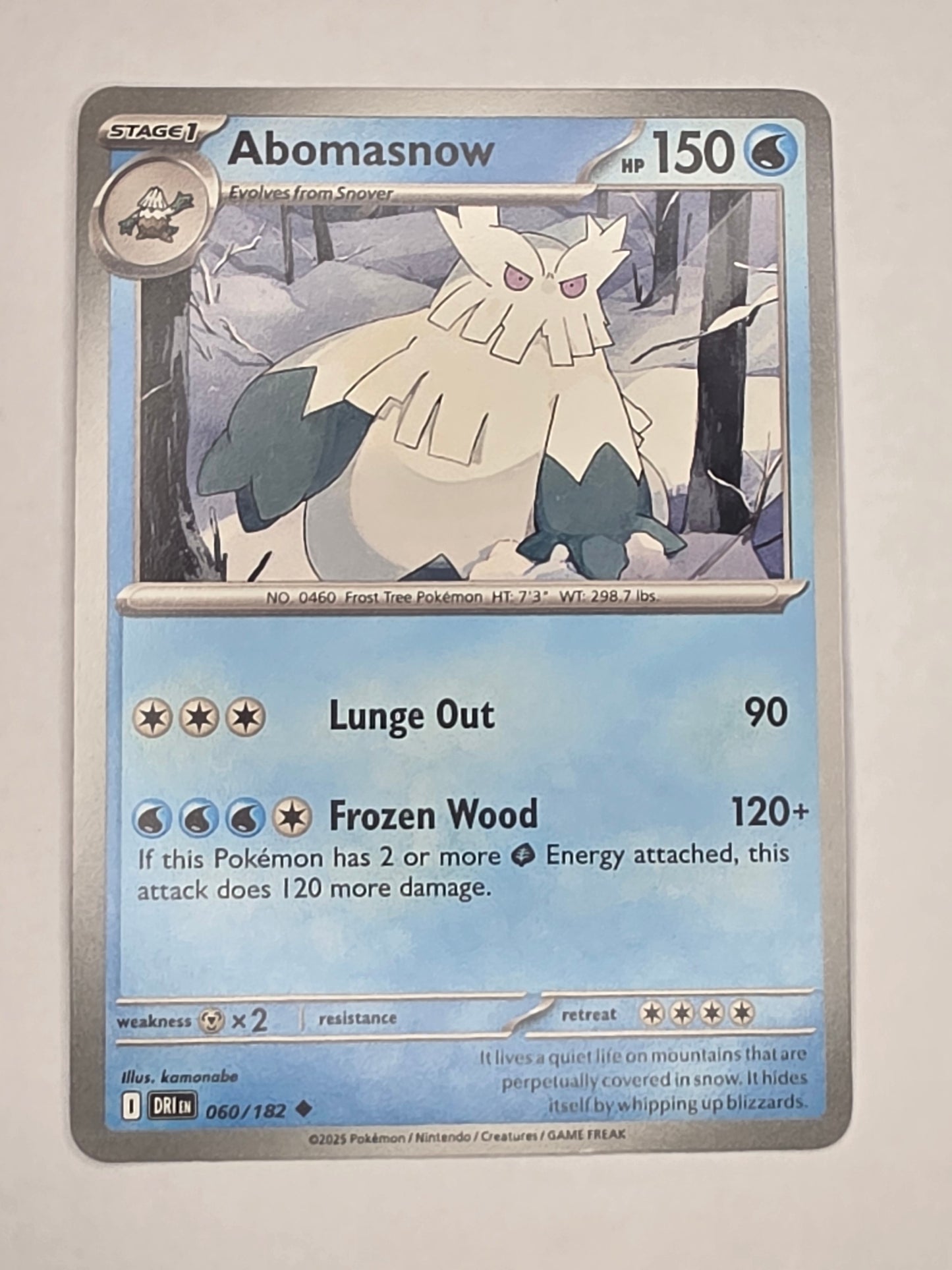 #060/182 Abomasnow Normal