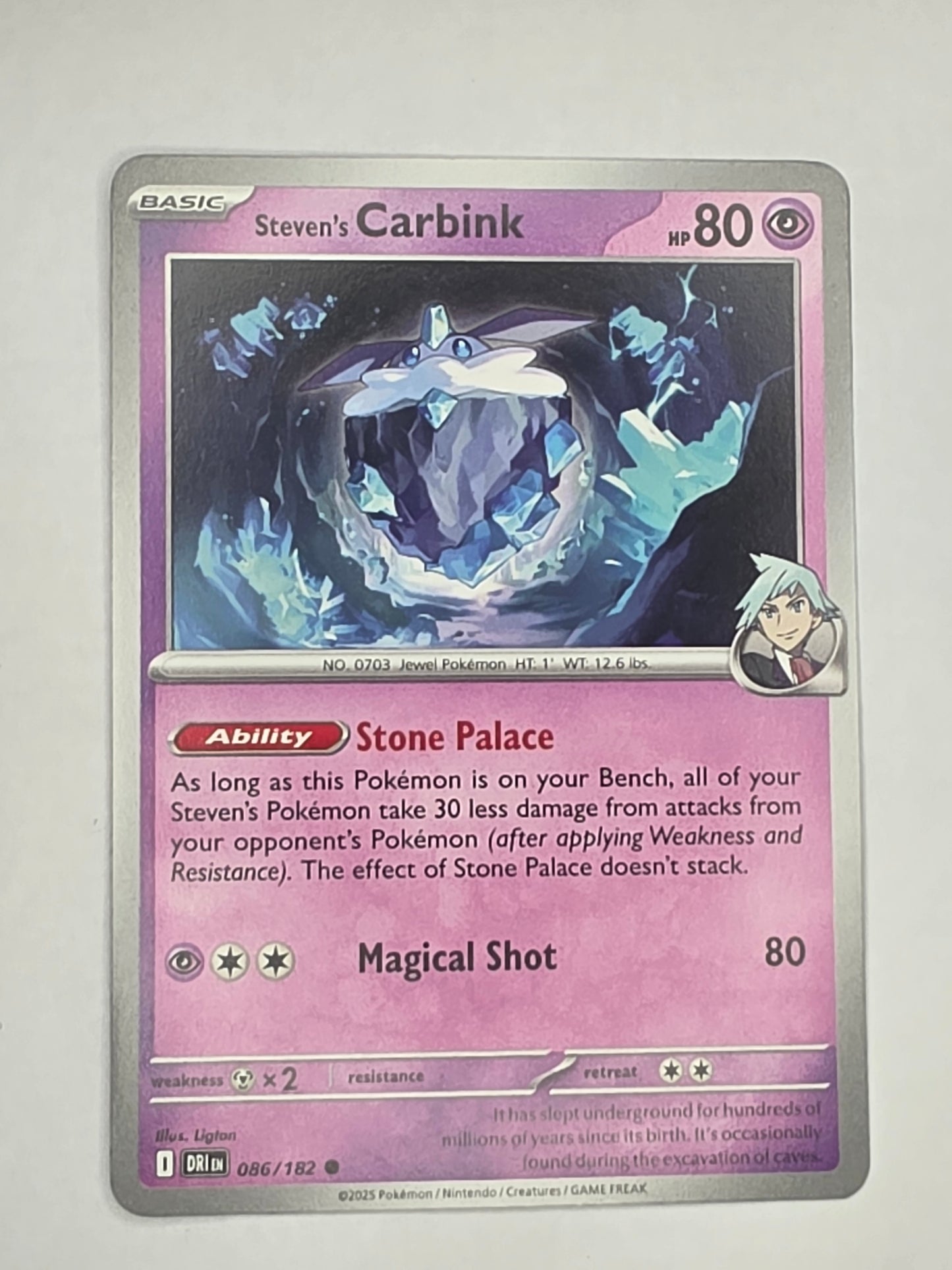 #086/182 Steven's Carbink Normal