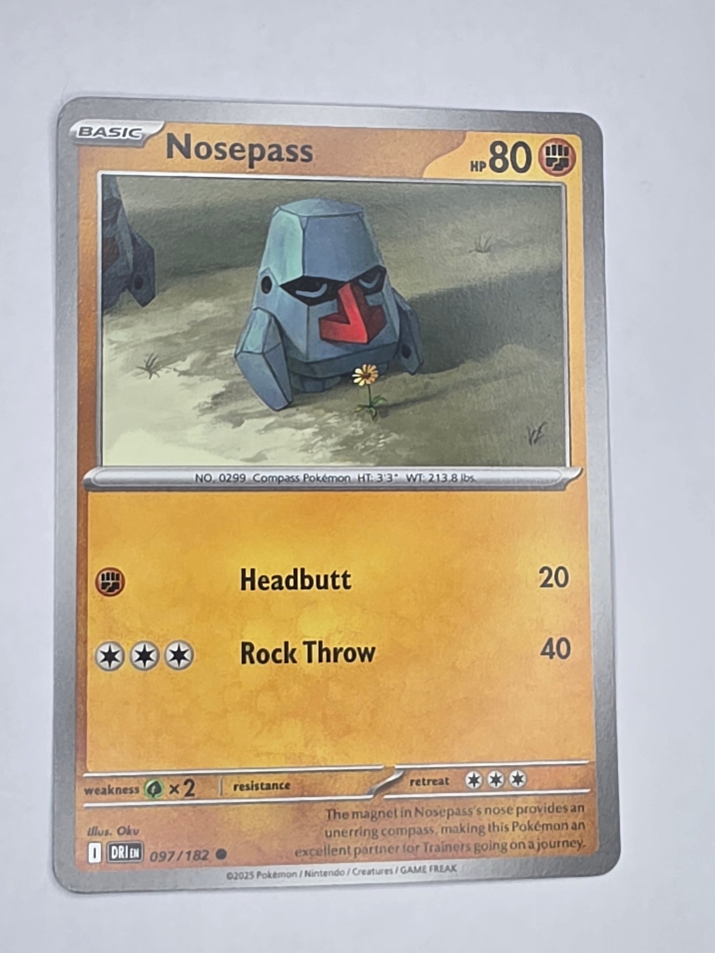 #097/182 Nosepass Normal
