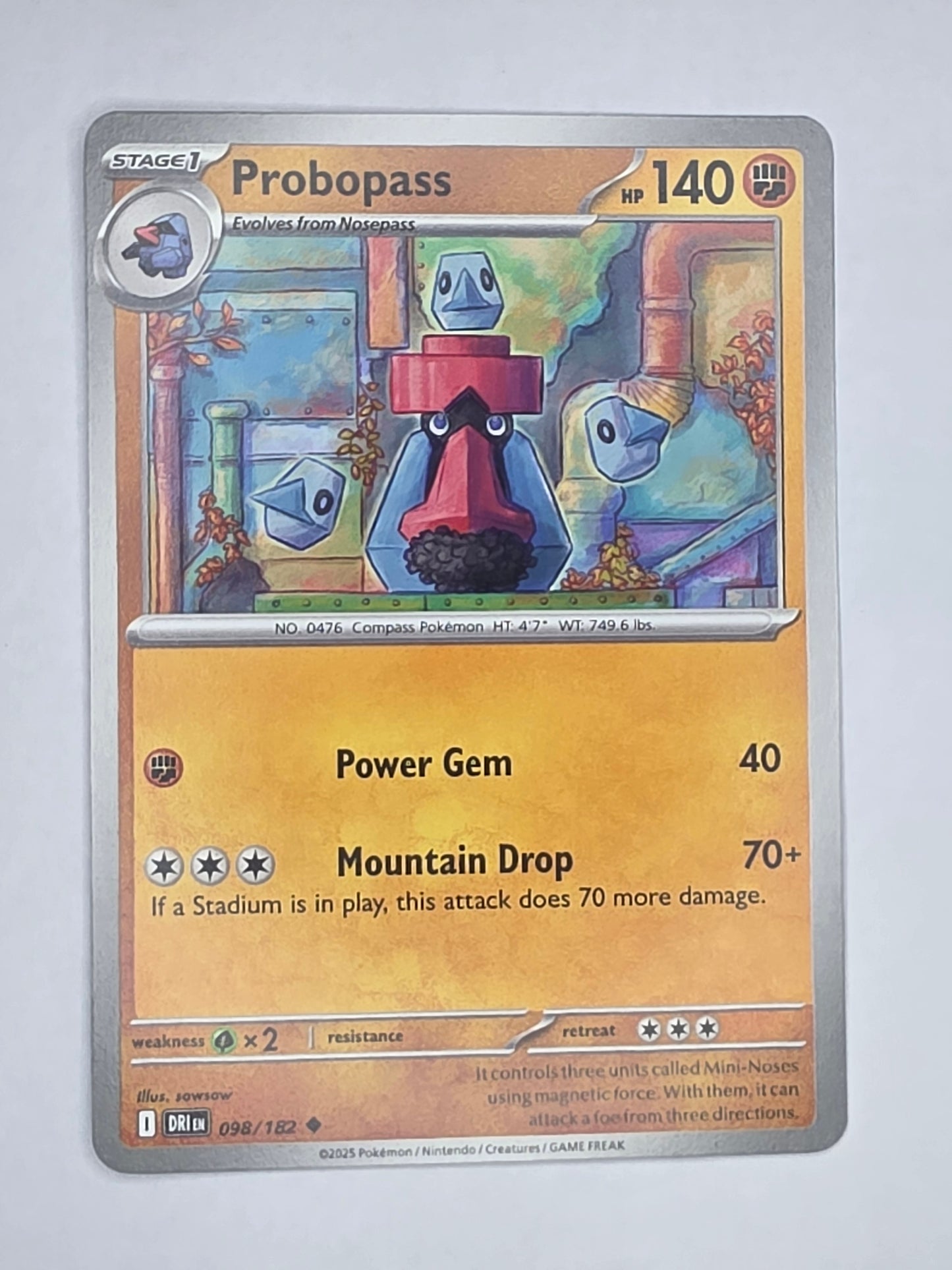 #098/182 Probopass Normal