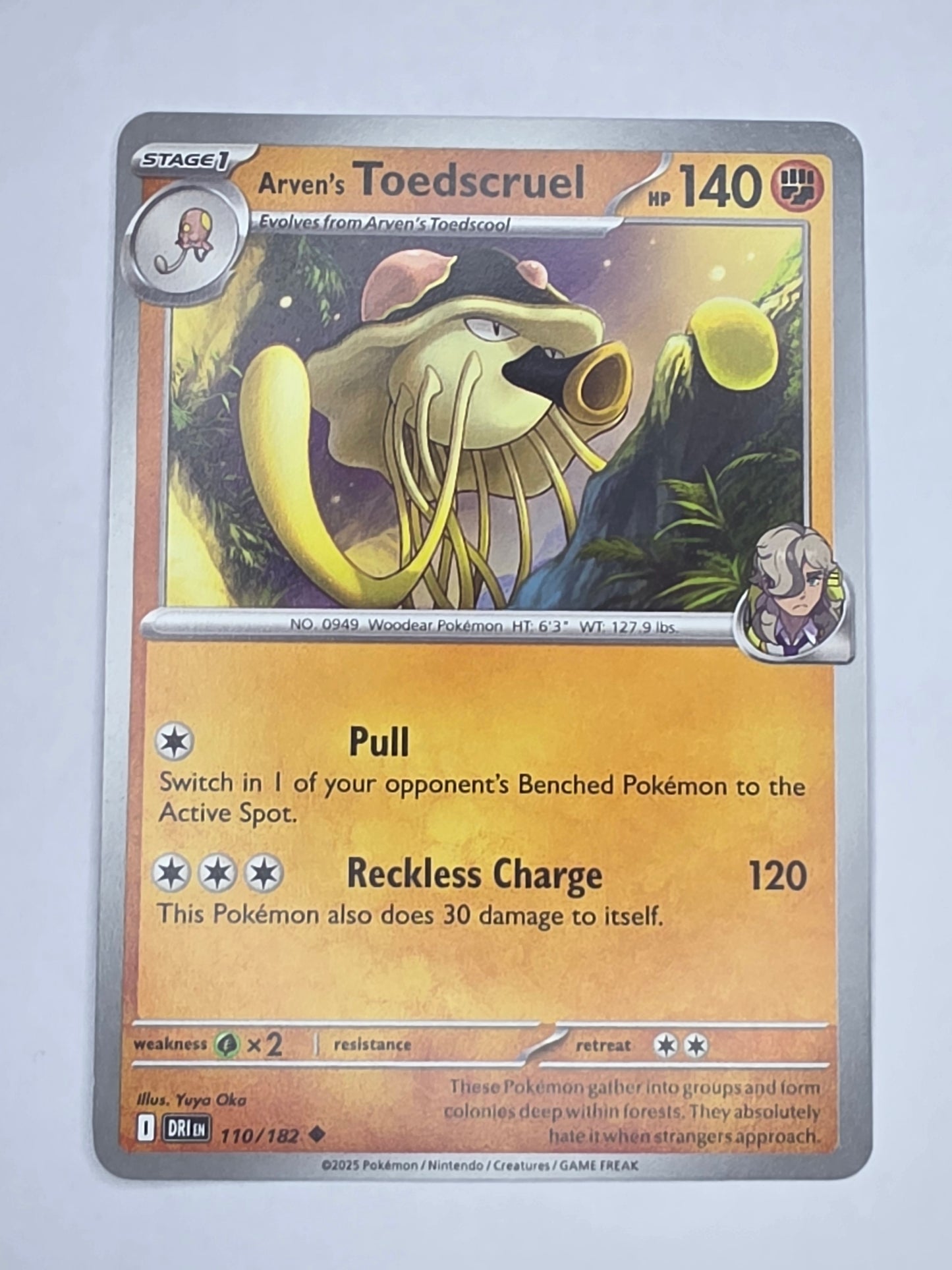 #110/182 Arven's Toedscruel Normal