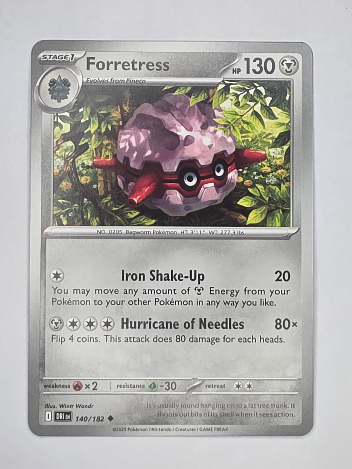 #140/182 Forretress Normal