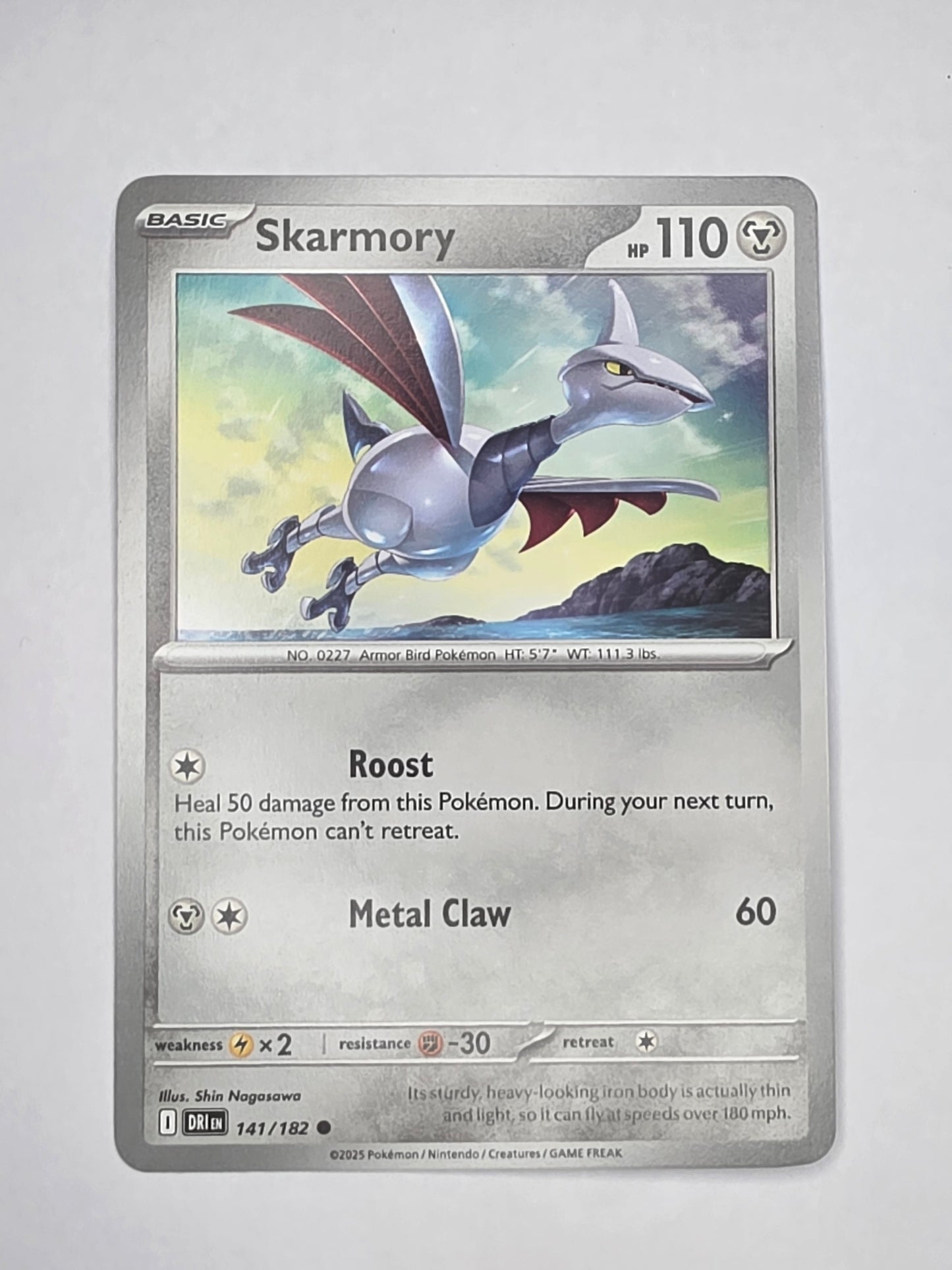 #141/182 Skarmory Normal