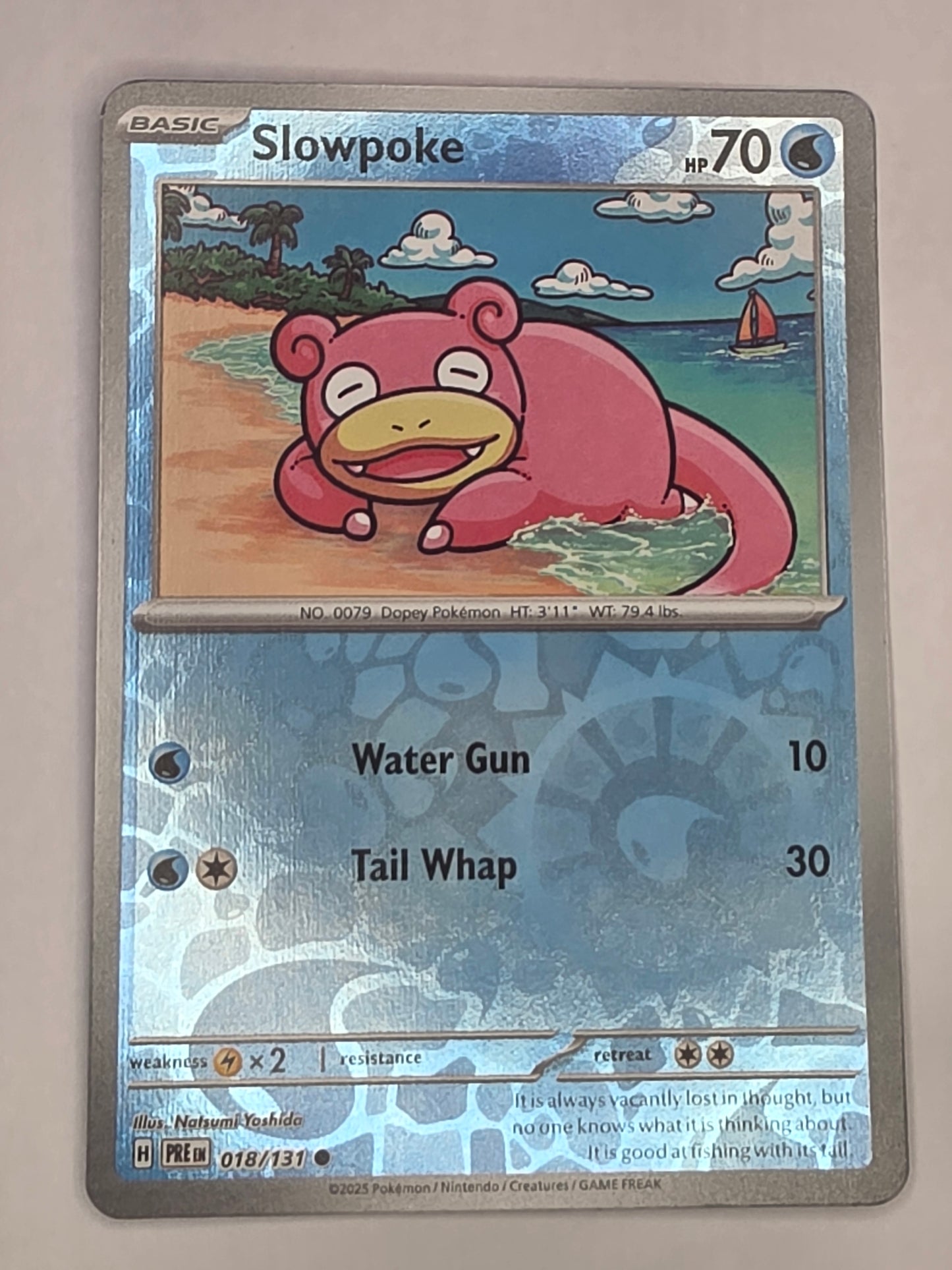 #018/131 Slowpoke Reverse Holo