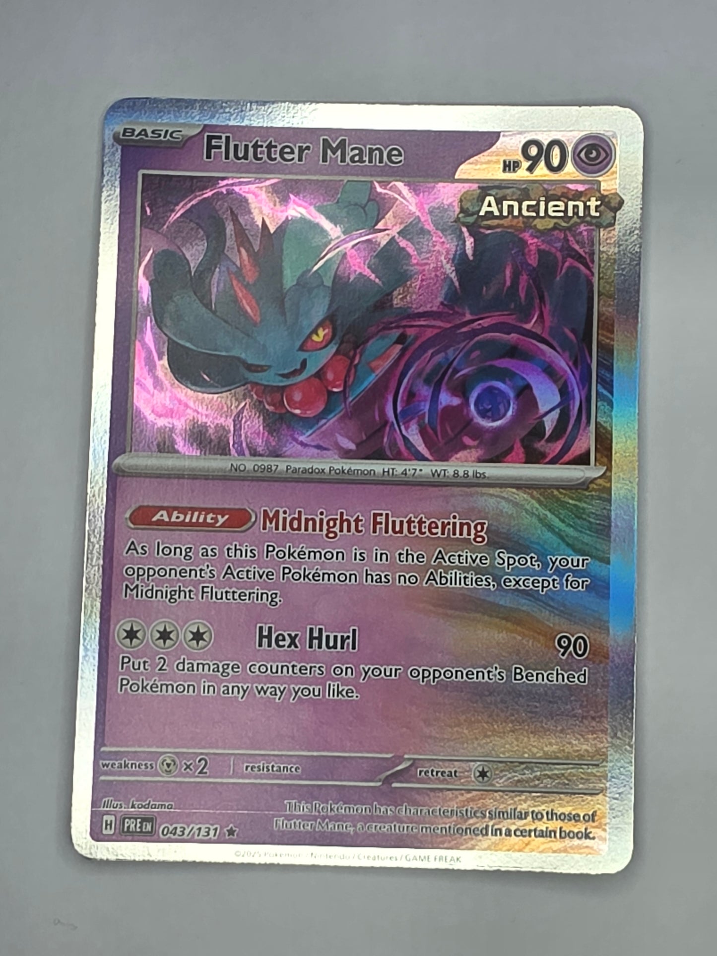 #043/131 Flutter Mane Holofoil