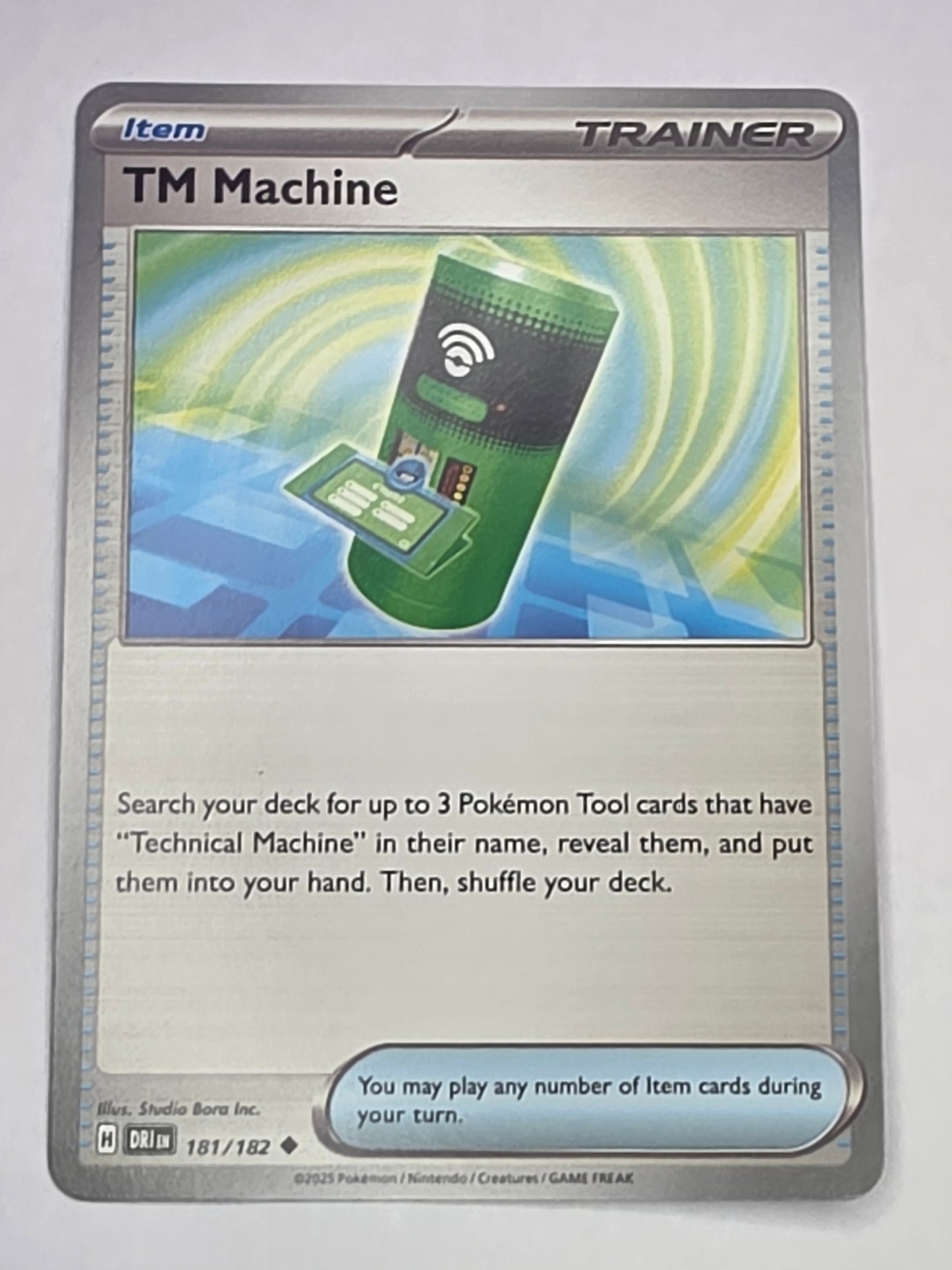 #181/182 TM Machine Normal