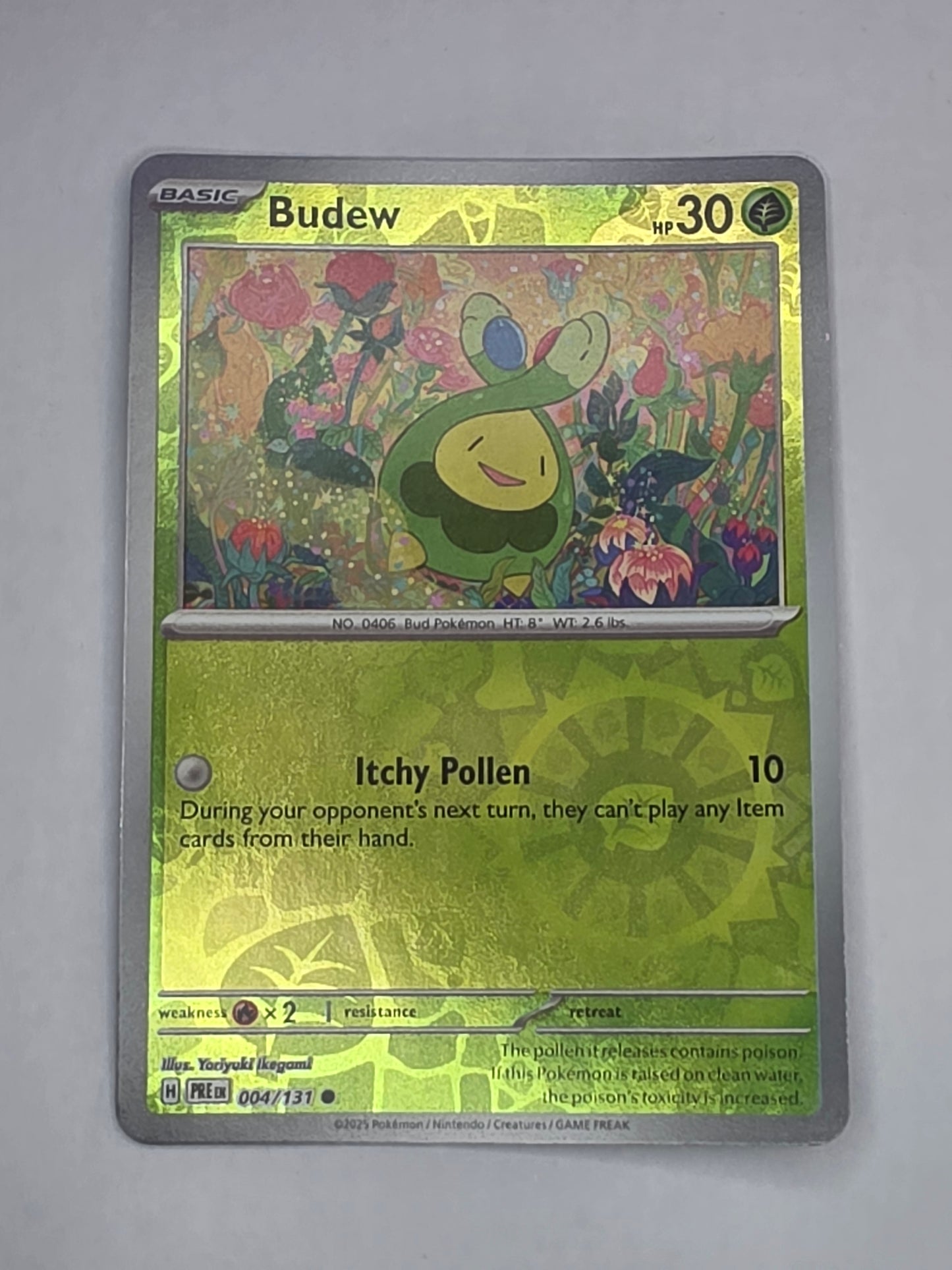 #004/131 Budew Reverse Holo