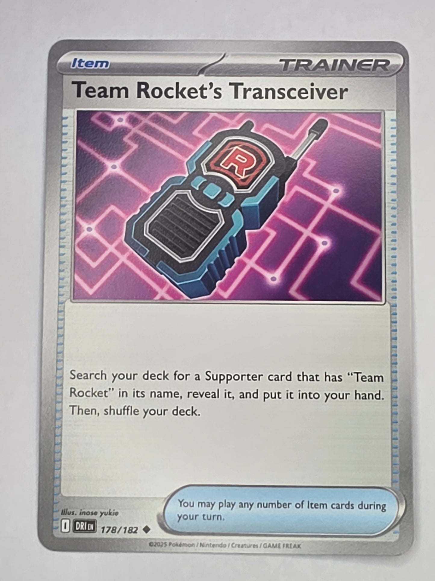 #178/182 Team Rocket's Transceiver Normal
