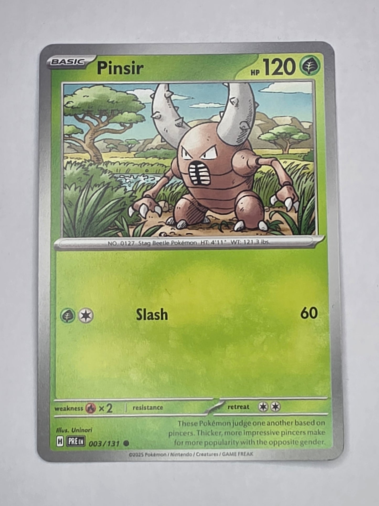 #003/131 Pinsir Normal