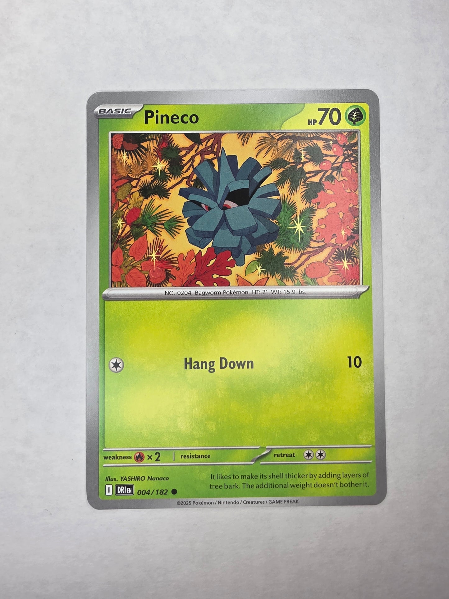 #004/182 Pineco Normal