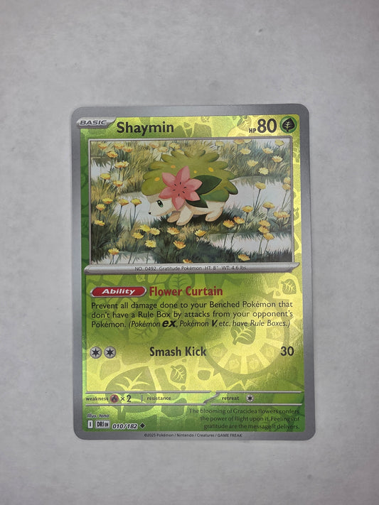 #010/182 Shaymin Reverse Holo