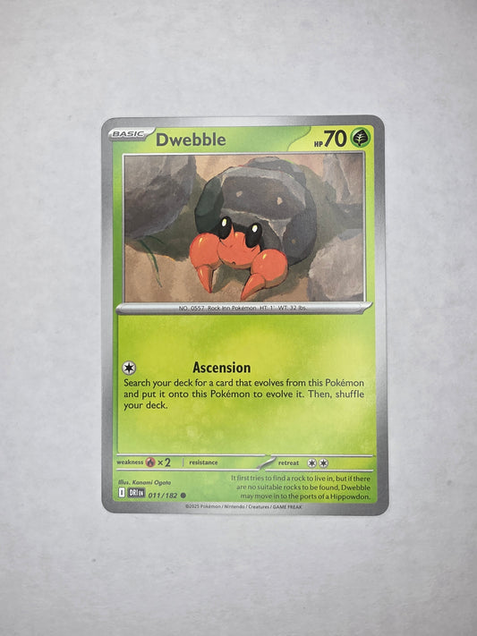#011/182 Dwebble Normal