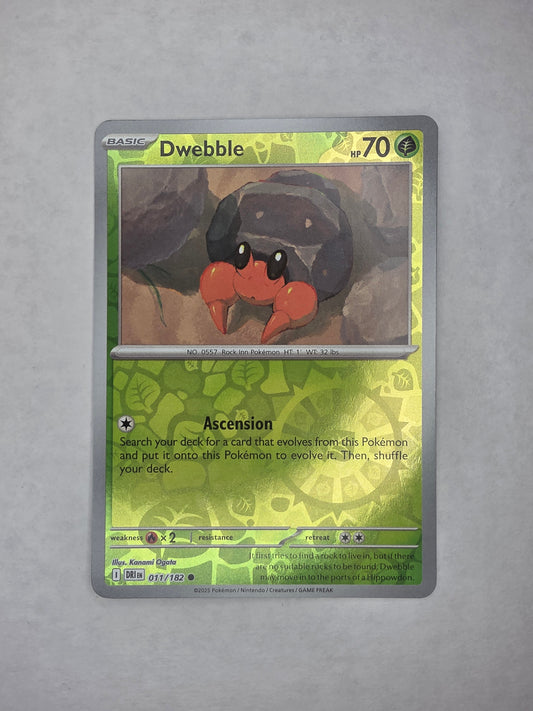 #011/182 Dwebble Reverse Holo