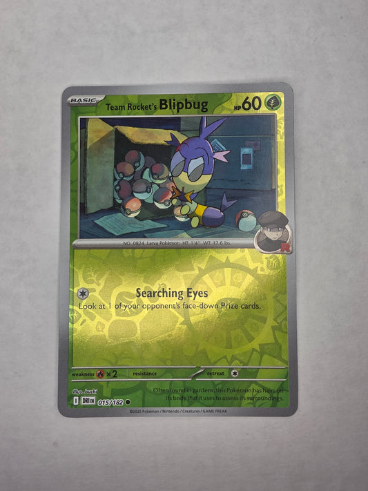 #015/182 Team Rocket's Blipbug Reverse Holo
