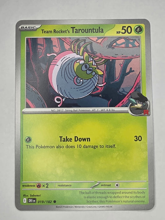 #019/182 Team Rocket's Torountula Normal
