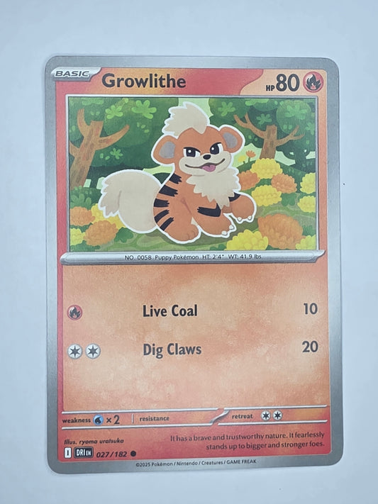 #027/182 Growlithe Normal