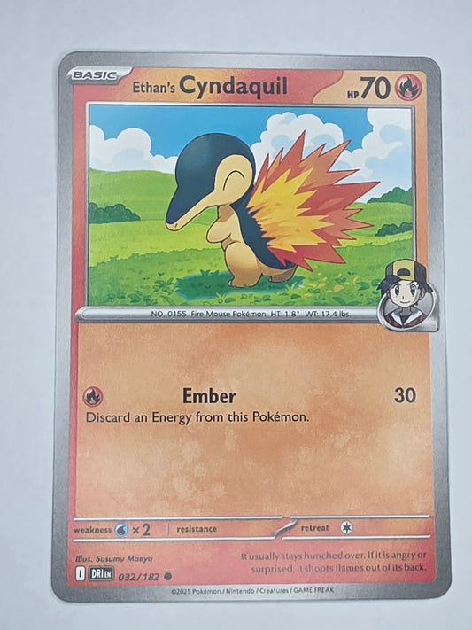 #032/182 Ethan's Cyndaquil Normal