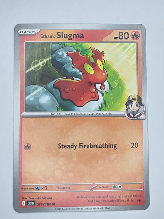 #035/182 Ethan's Slugma Normal