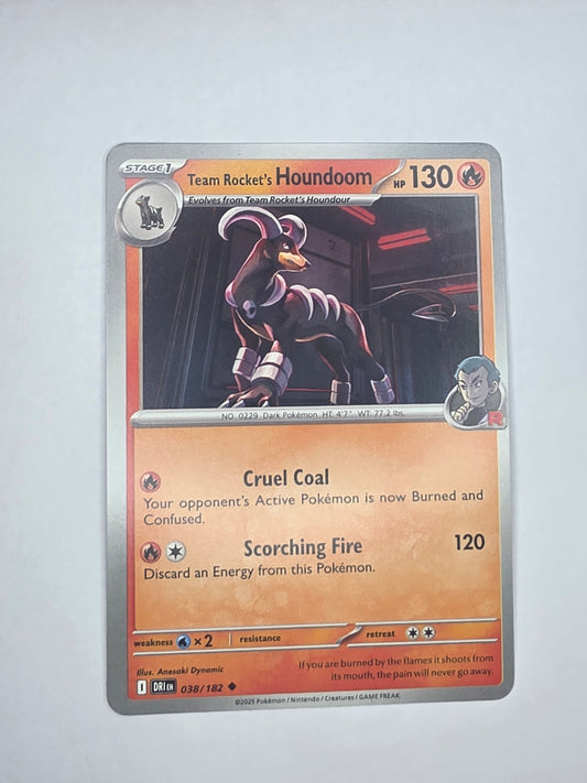 #038/182 Team Rocket's Houndoom Normal
