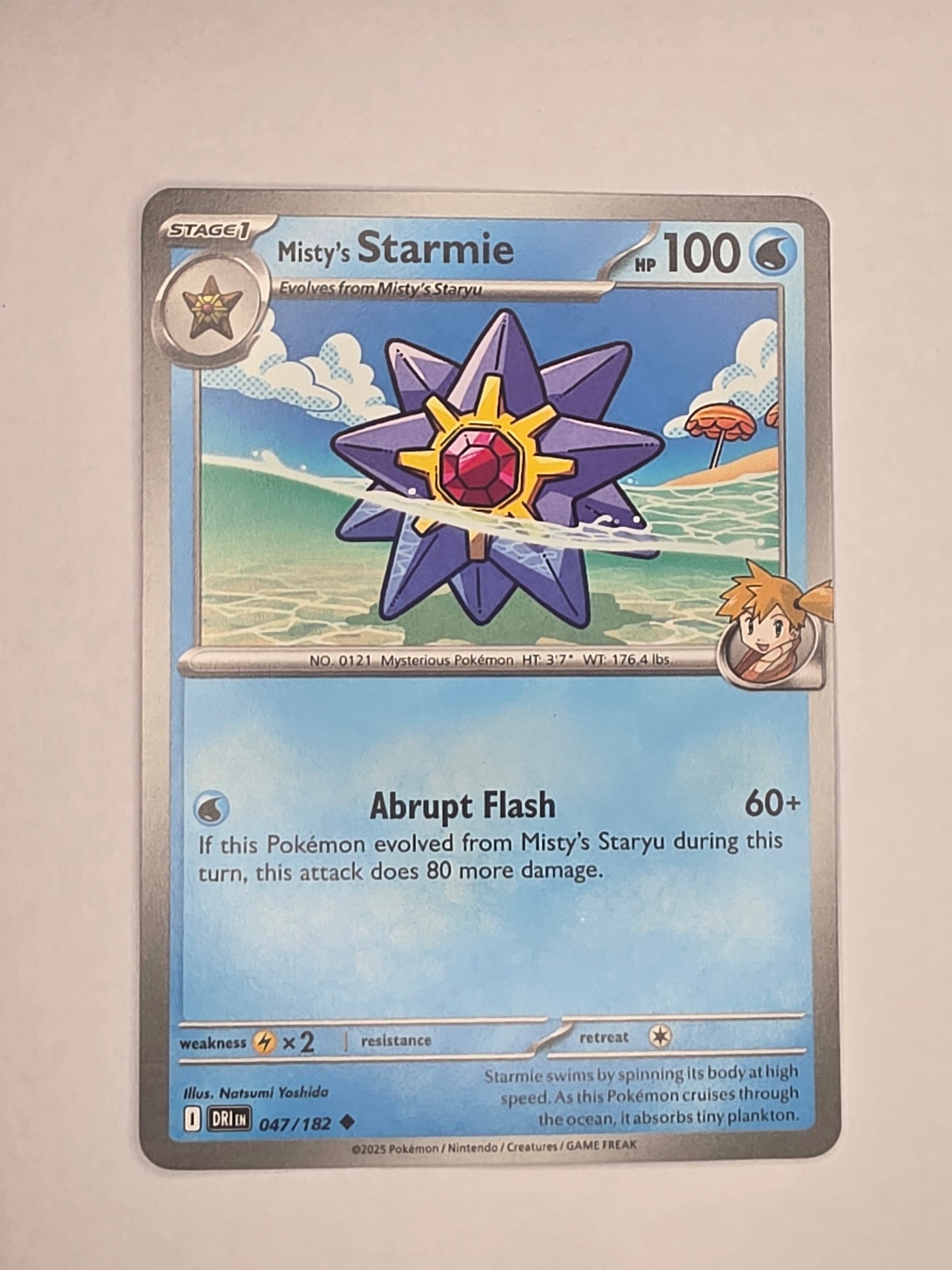 #047/182 Misty's Starmie Normal