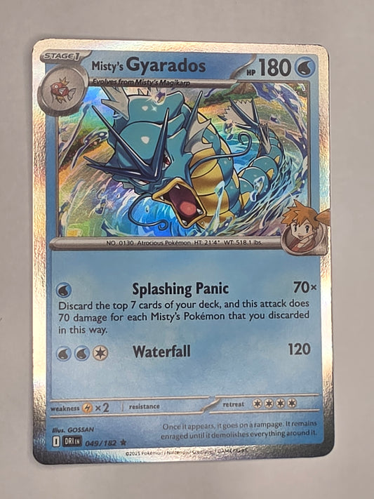 #049/182 Misty's Gyarados Holofoil