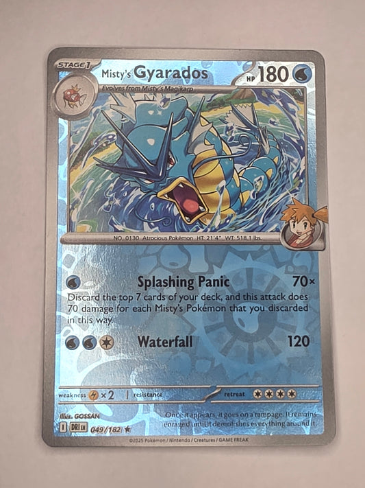 #049/182 Misty's Gyarados Reverse Holo