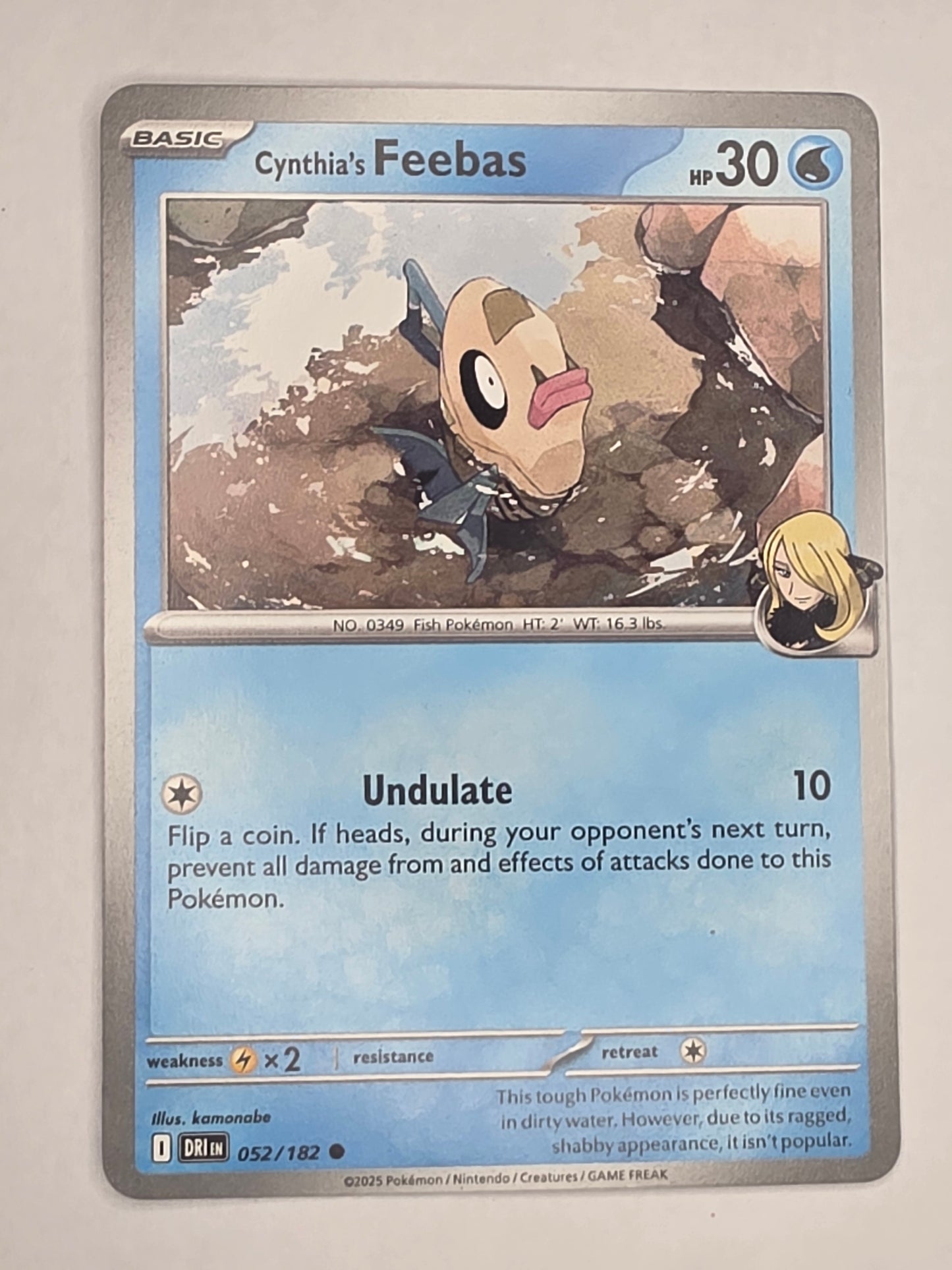 #052/182 Cynthia's Feebas Normal
