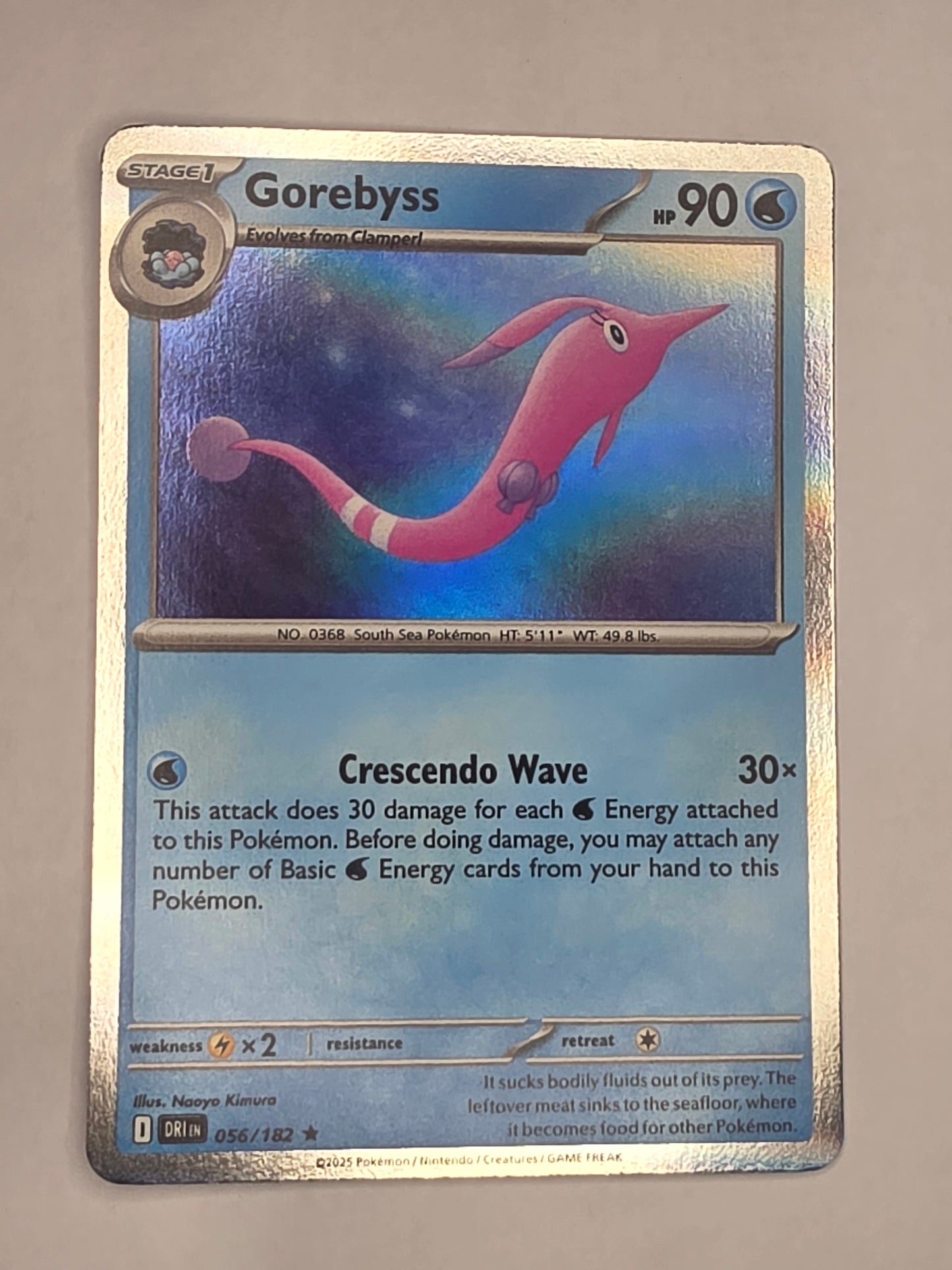 #056/182 Gorebyss Holofoil