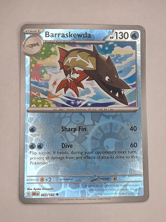 #063/182 Barraskewda Reverse Holo