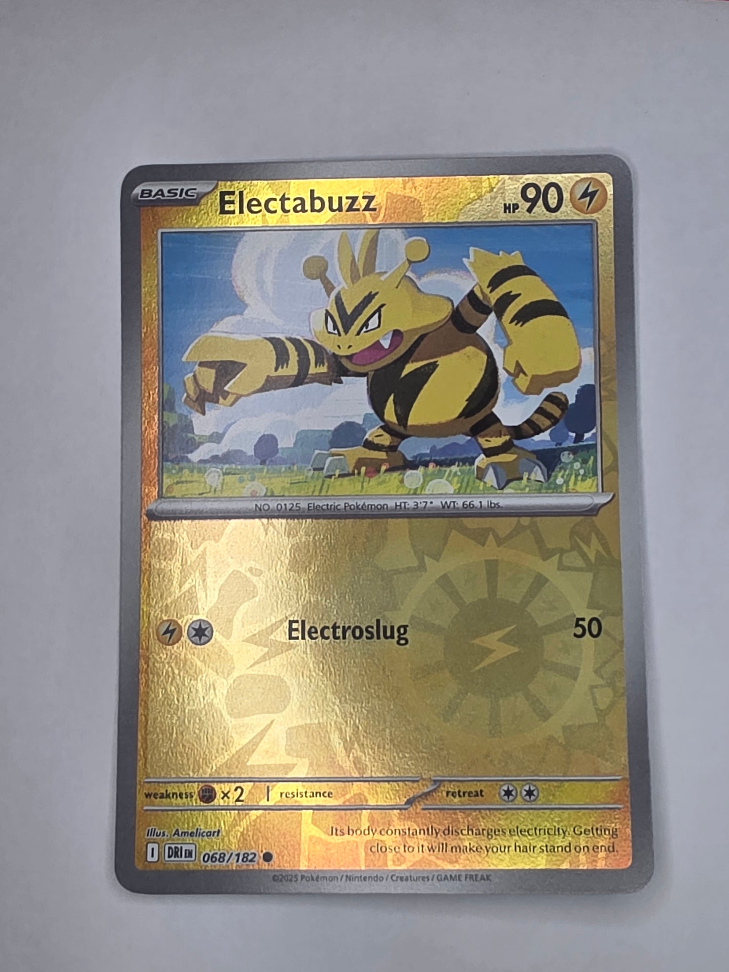 #068/182 Electabuzz Reverse Holo