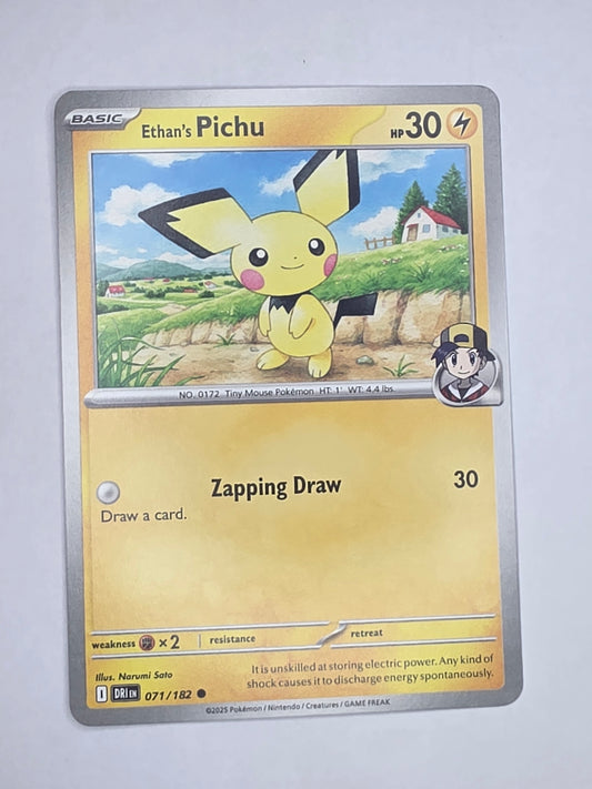 #071/182 Ethan's Pichu Normal