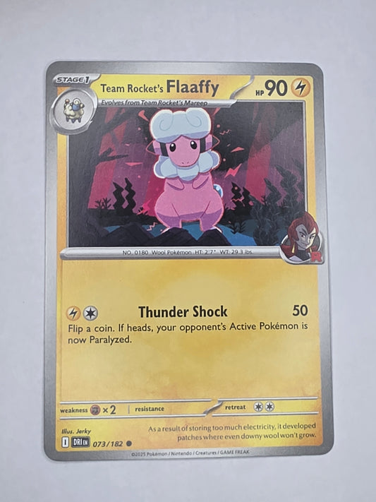 #073/182 Team Rocket's Flaffy Normal