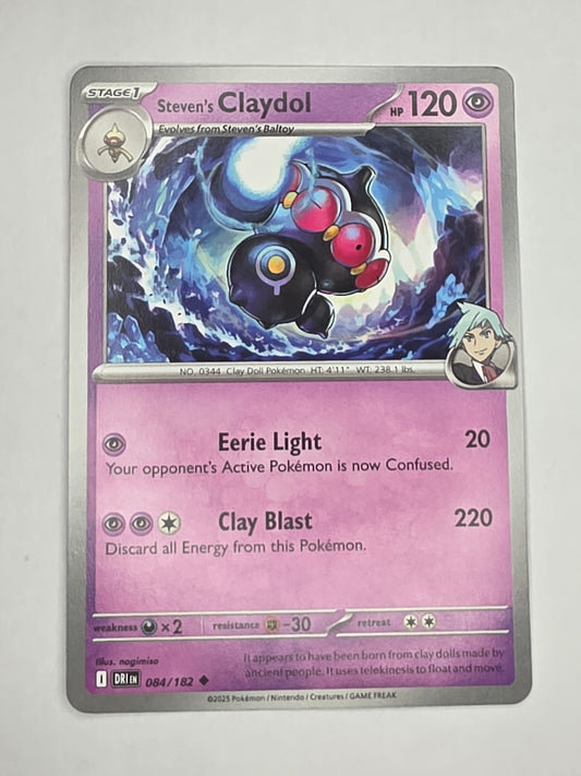 #084/182 Steven's Claydol Normal