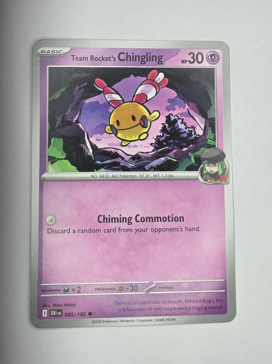 #085/182 Team Rocket's Chingling Normal