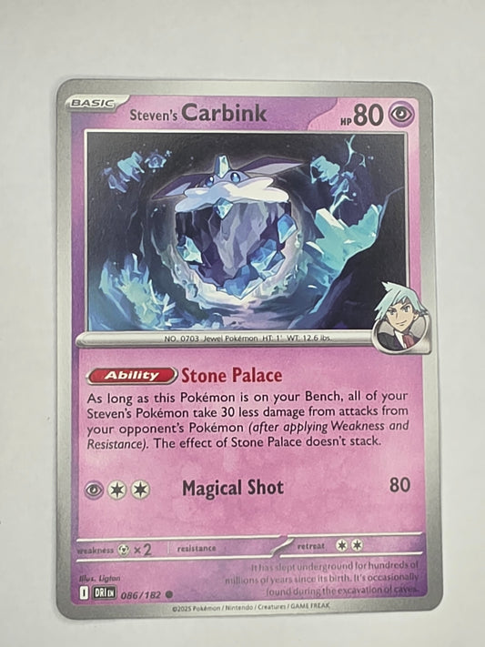 #086/182 Steven's Carbink Normal