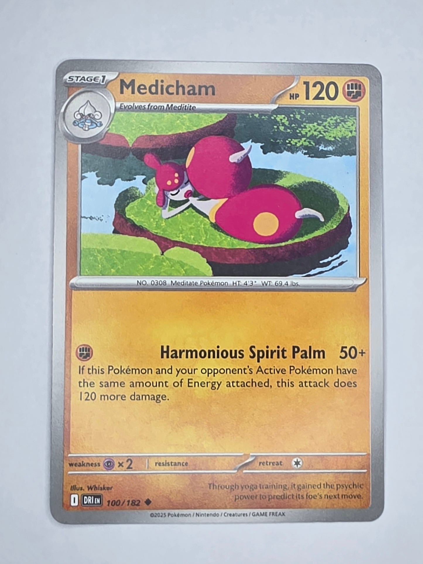 #100/182 Medicham Normal