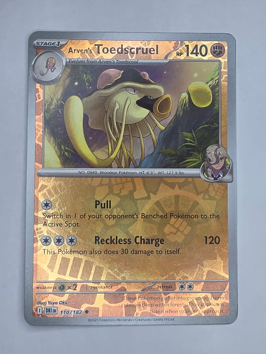 #110/182 Arven's Toedscruel Reverse Holo