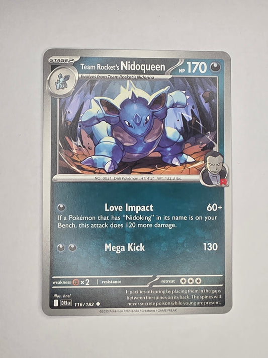 #116/182 Team Rocket's Nidoqueen Normal