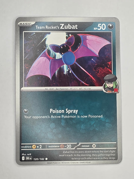 #120/182 Team Rocket's Zubat Normal