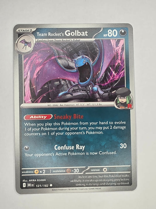 #121/182 Team Rocket's Golbat Normal
