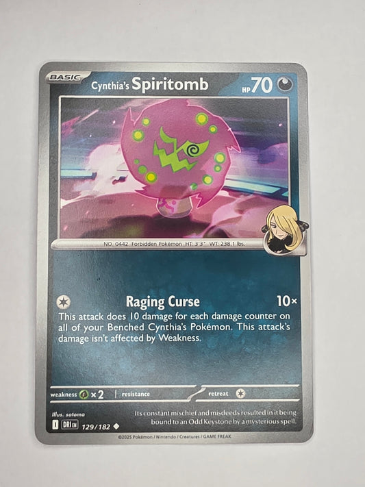 #129/182 Cynthia's Spiritomb Normal