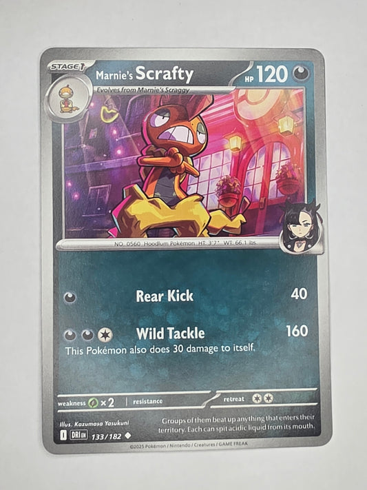 #133/182 Marnie's Scrafty Normal