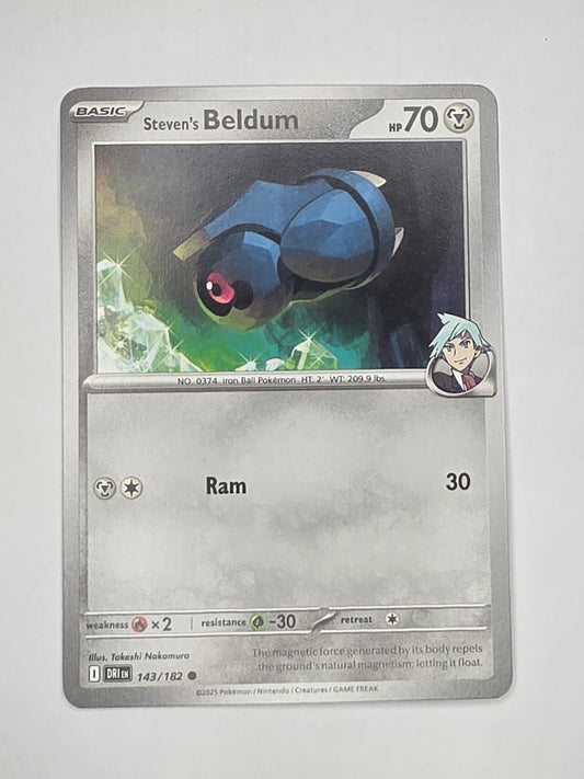 #143/182 Steven's Beldum Normal