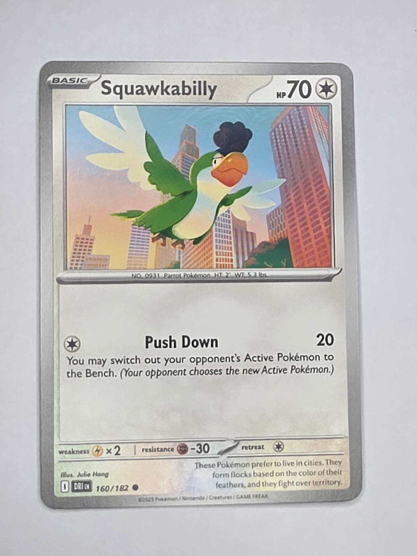 #160/182 Squawkabilly Normal