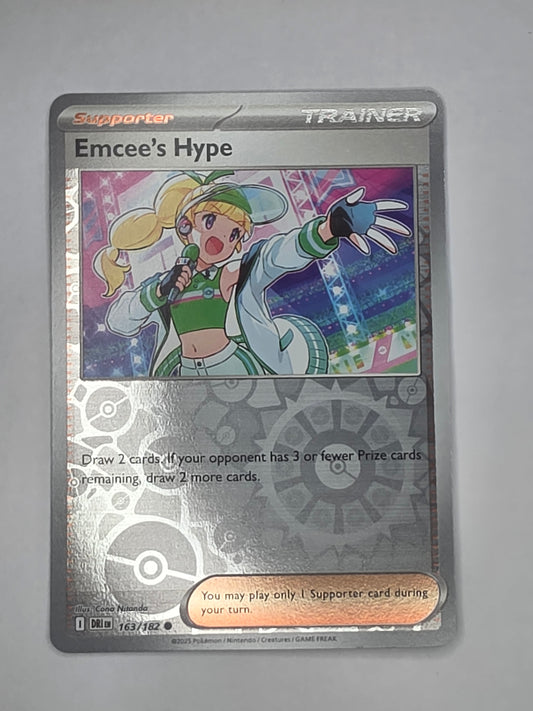 #163/182 Emcee's Hype Reverse Holo
