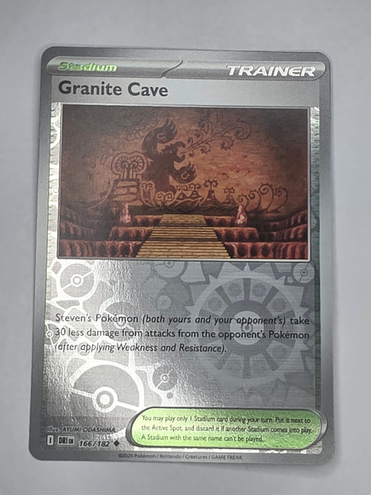#166/182 Granite Cave Reverse Holo