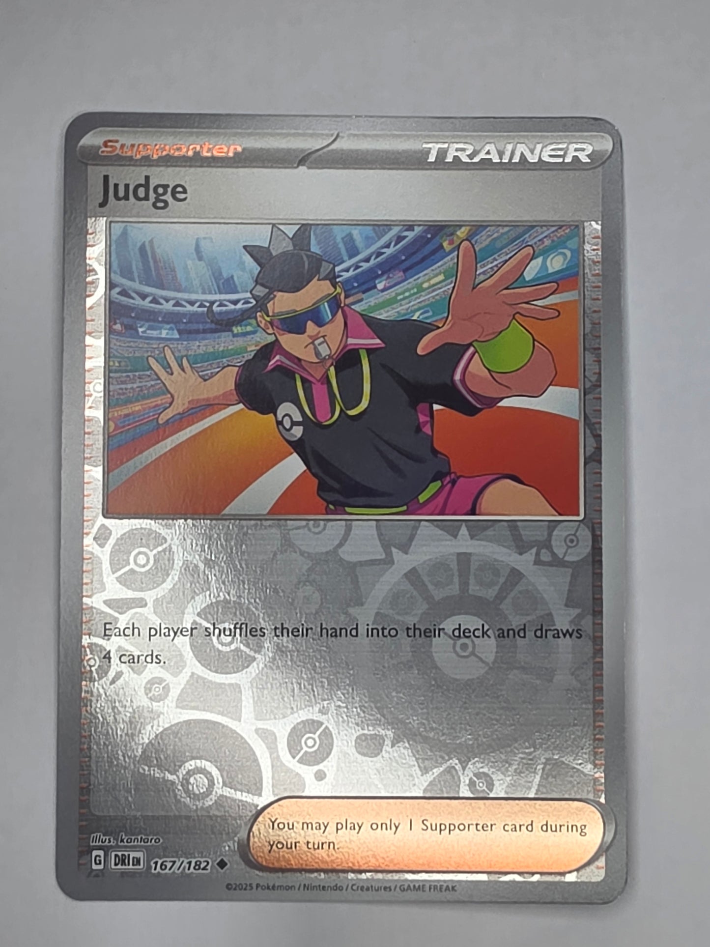 #167/182 Judge Reverse Holo
